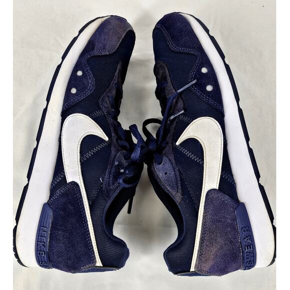 NIKE MEN\'S VENTURE RUNNER – BLUE SUEDE & MESH SNEAKERS - SIZE 9 main image 5